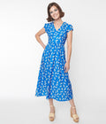  Blue Dragonfly Heather Midi Dress