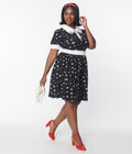  Felix The Cat X Unique Vintage Felix Comic Flare Dress