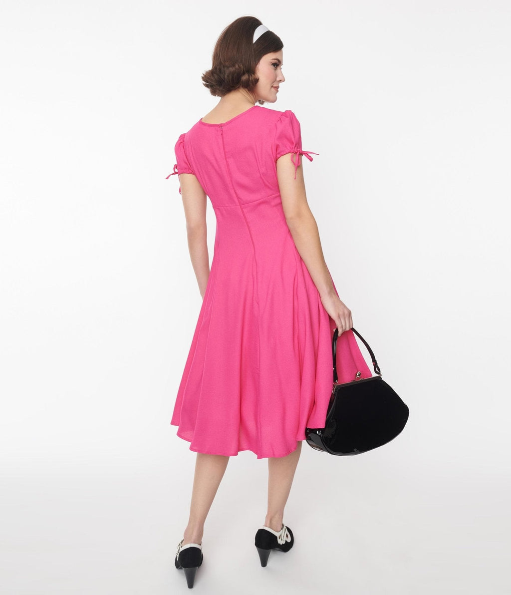  Fuschia Ava Swing Dress