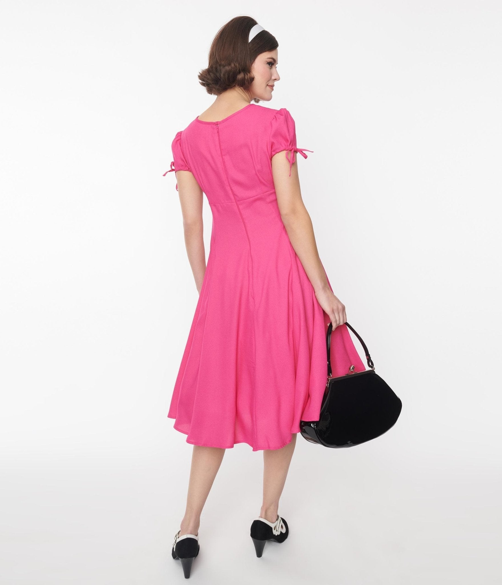  Fuschia Ava Swing Dress