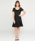  Hell Bunny Black Annette Mini Dress