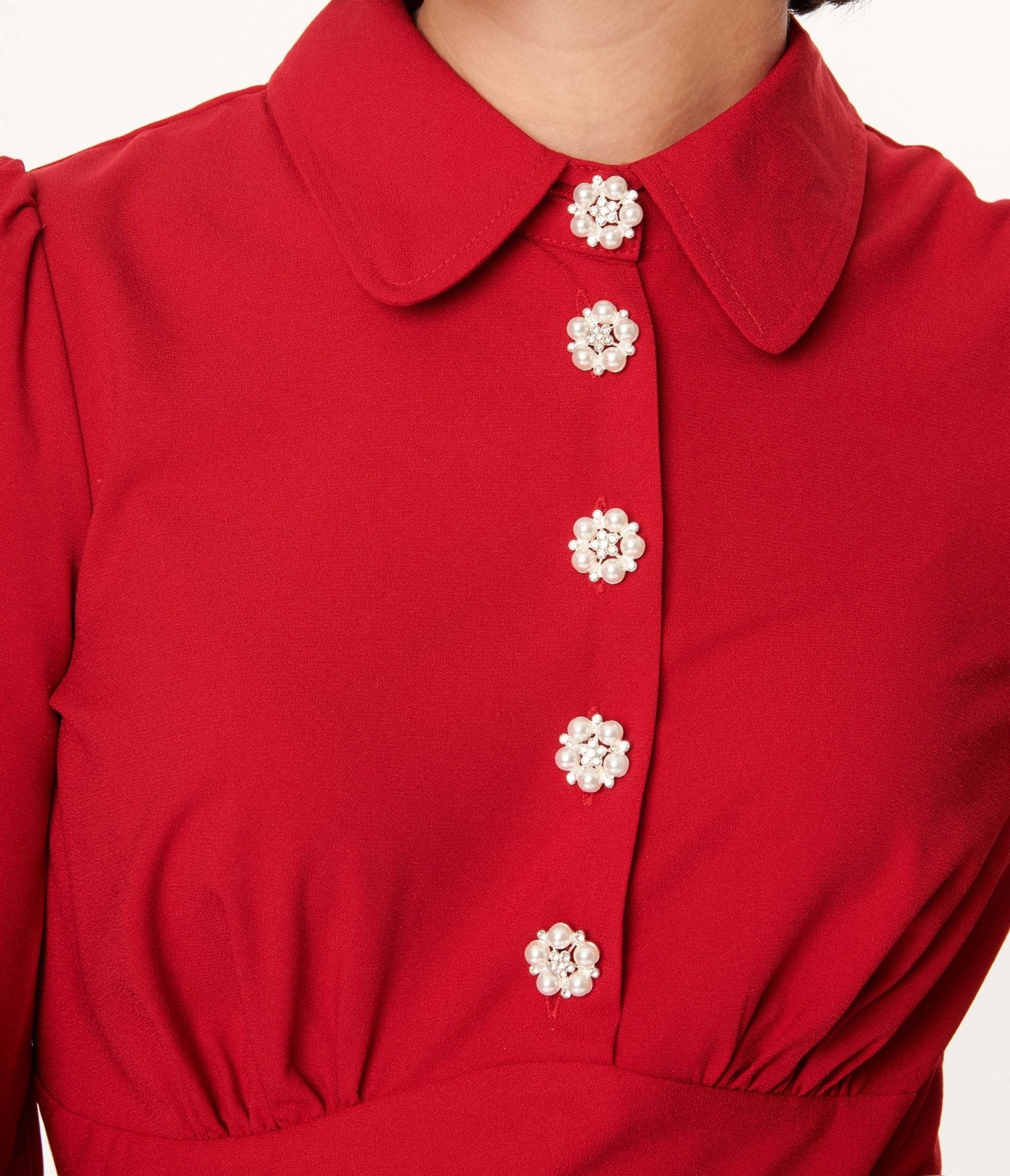  Hell Bunny Red Mia Swing Dress