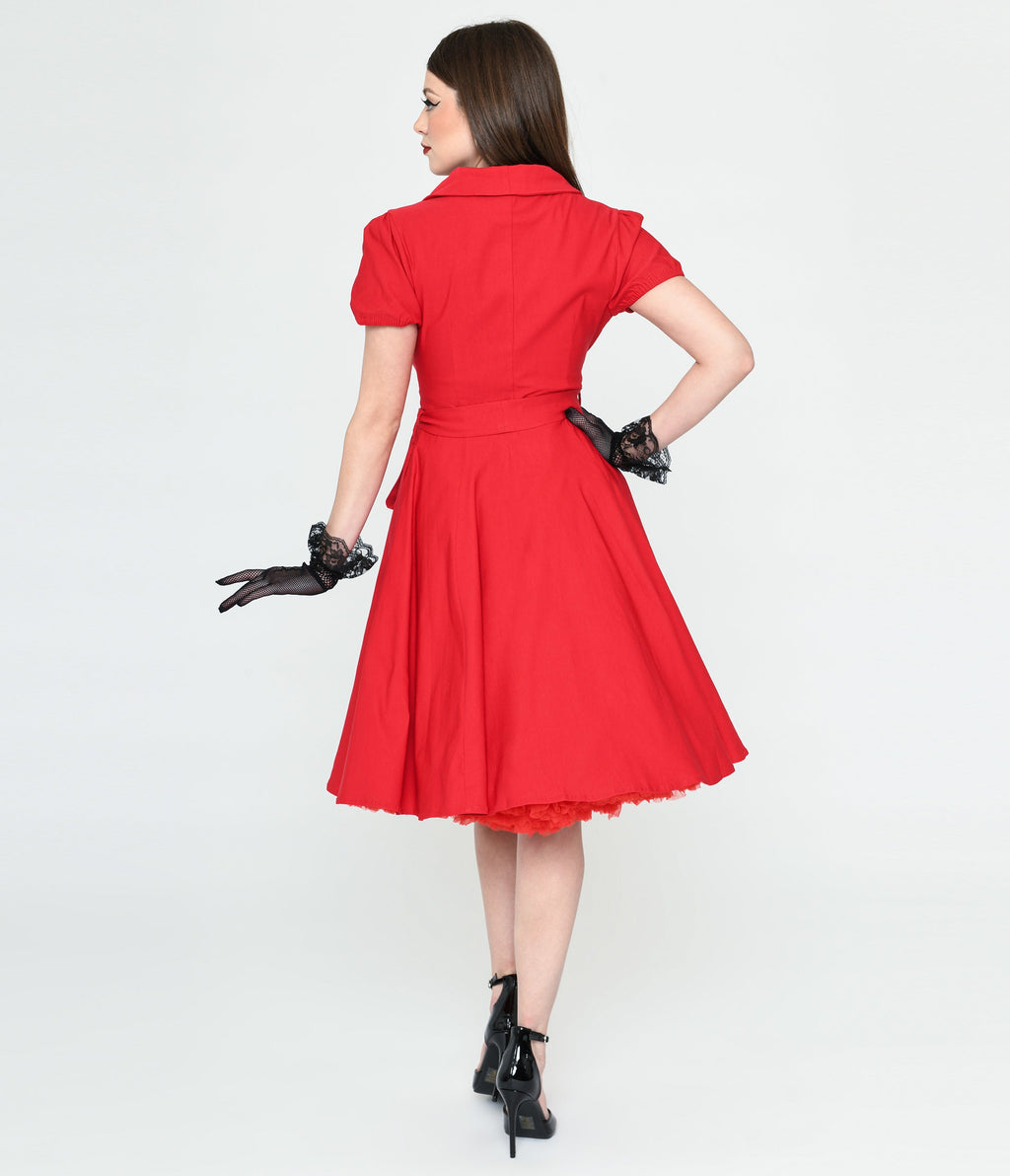  Lady In Red Monroe Swing Dress