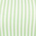  Lime Green & White Striped Swing Dress