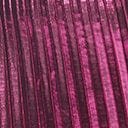  Metallic Magenta Pleated Caftan