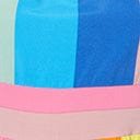  Rainbow Striped Shift Dress
