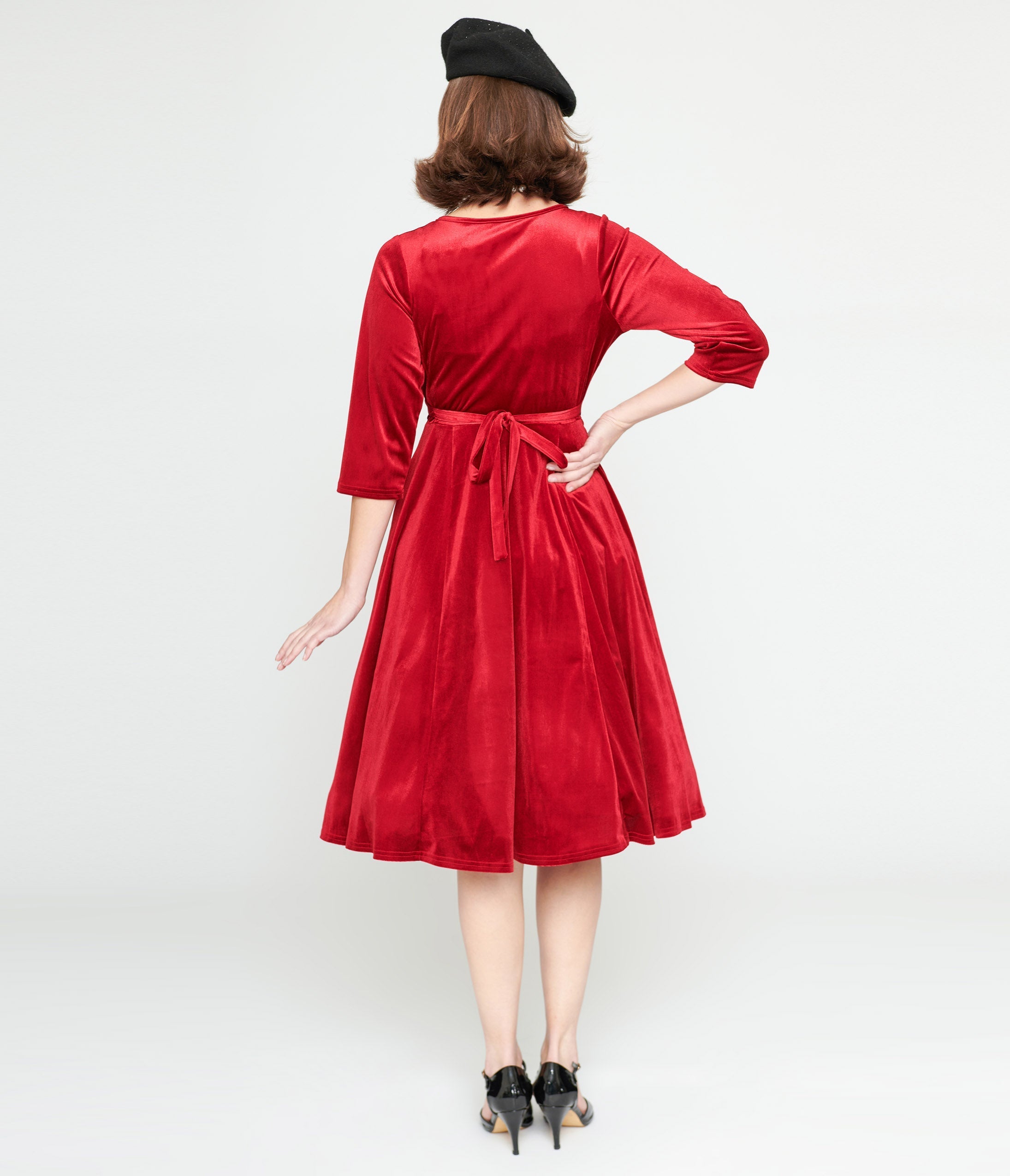  Red Velvet Lyra Fit & Flare Dress