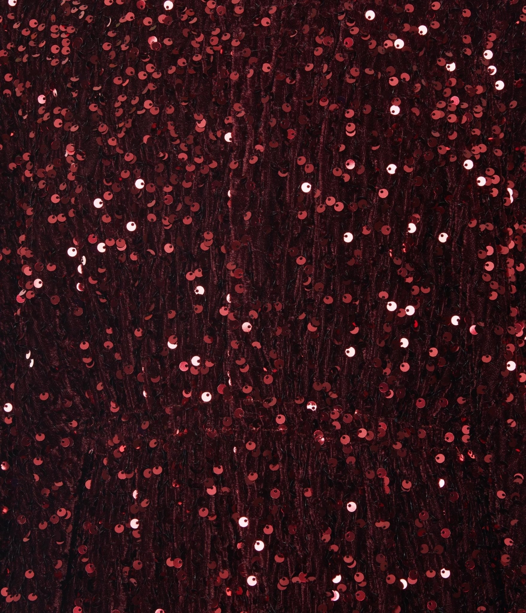  Smak Parlour Burgundy Sequin Batwing Caftan