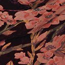  Unique Vintage 1920s Burgundy Velvet Floral Burnout Hemingway Flapper Dress