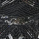  Unique Vintage Plus Size 1920s Black & Silver Sequin Flapper Dress