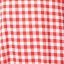  Voodoo Vixen 1950s Style Red & White Gingham Daisy Dolly Swing Dress